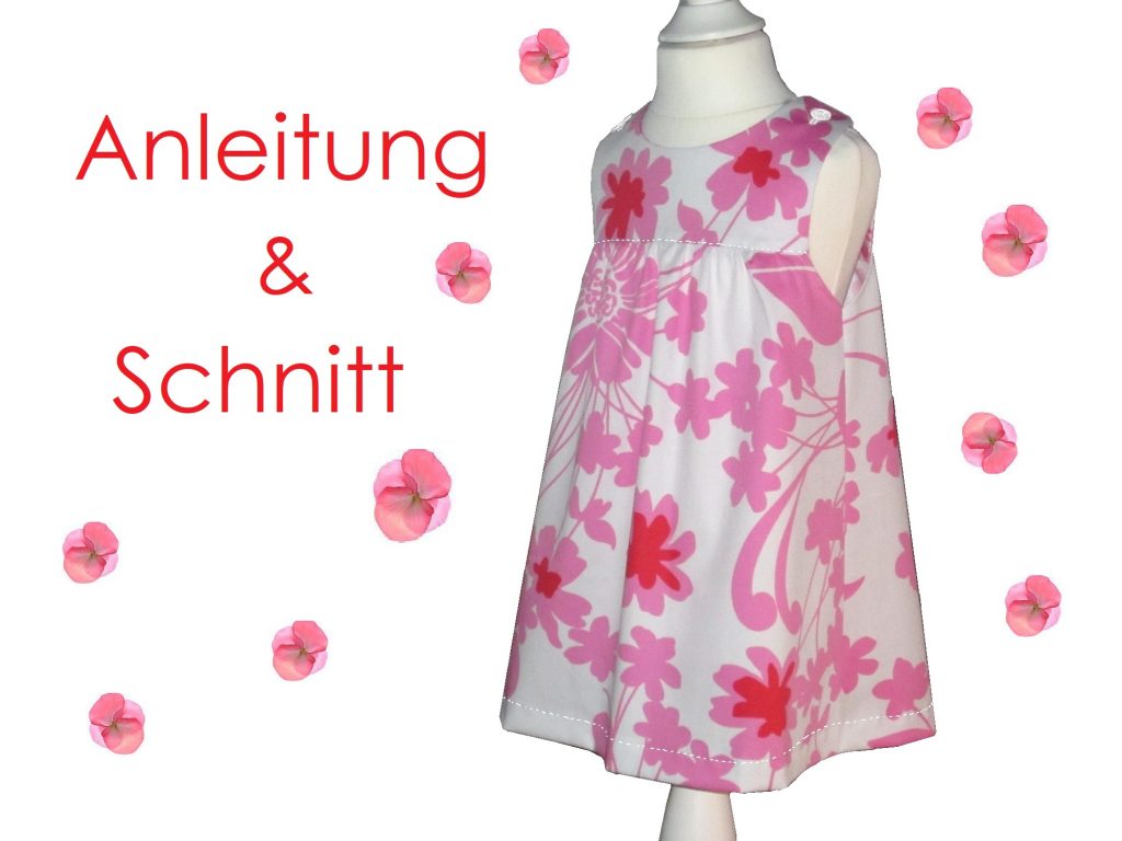 Schnittmuster Mädchenkleid mit Passe