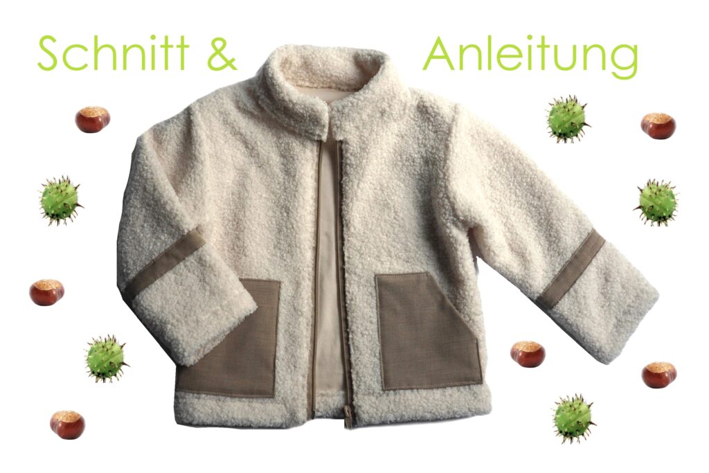 Fleecejacke oder Teddyjacke Schnittmuster