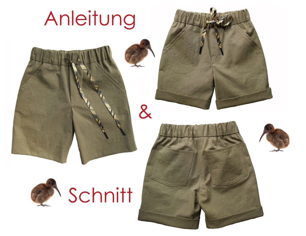 Nähanleitung Shorts Jungen