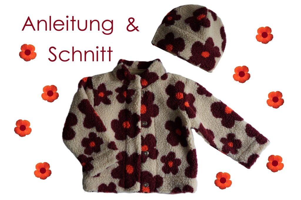 Teddyjacke mit Mütze