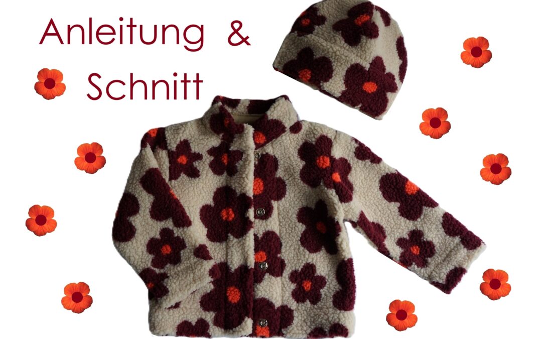 Teddyjacke mit Mütze