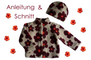 Teddyjacke mit Mütze