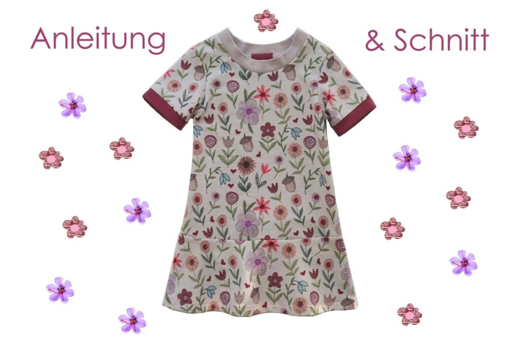 Skaterkleid Schnittmuster für Mädchen