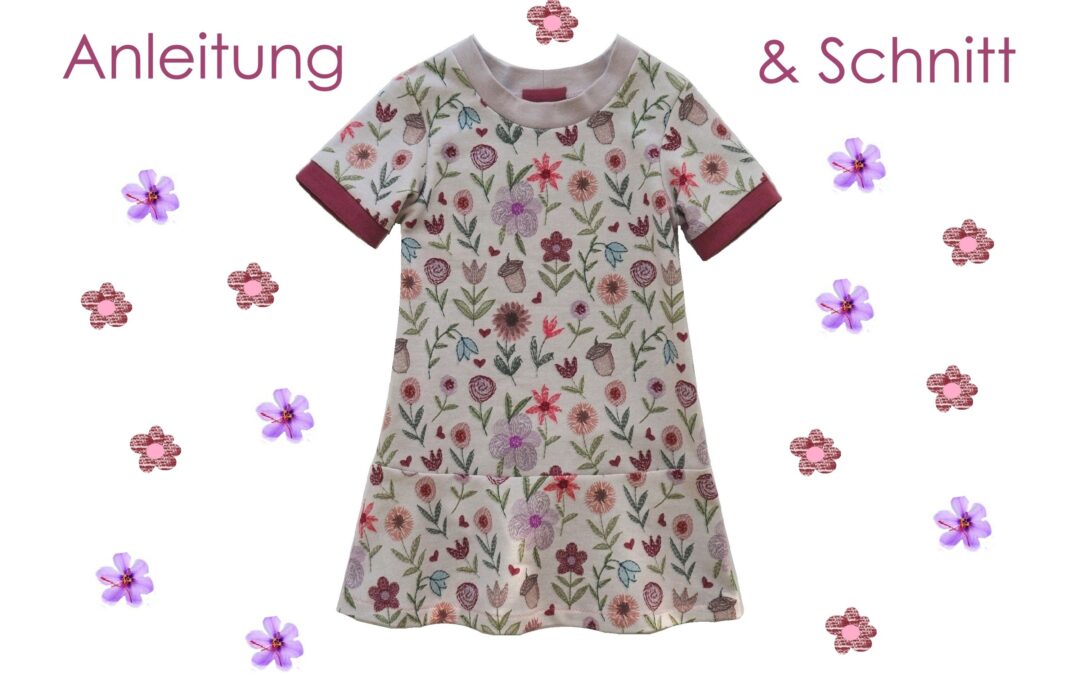 Skaterkleid Schnittmuster für Mädchen