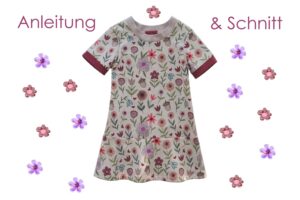 Skaterkleid Schnittmuster für Mädchen