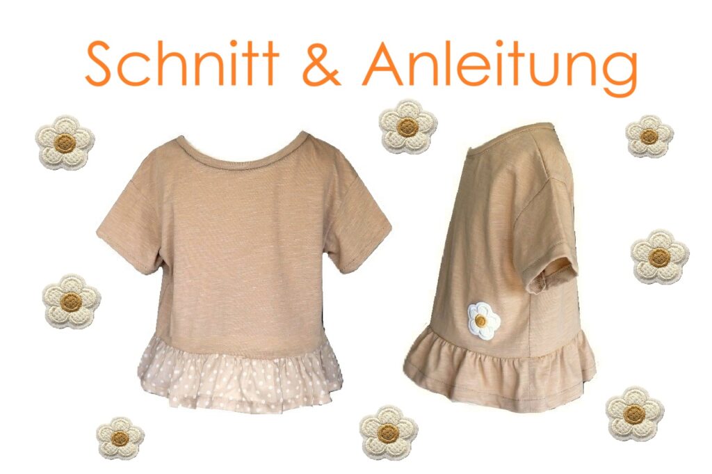 Schnittmuster Volantshirt