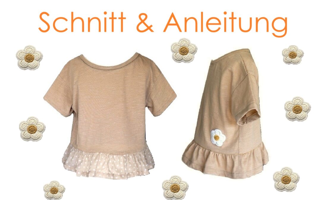 Schnittmuster Volantshirt
