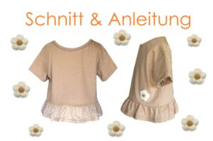 Schnittmuster Volantshirt