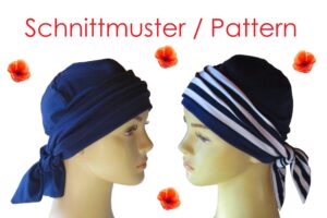 Soft Cap with Tie Pattern