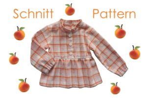 Schnitt und Anleitung Langarmbluse Gr.74-140